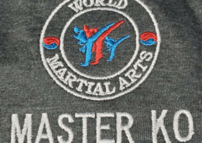 Embroidered Karate Dojo Uniforms