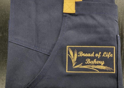 Custom Embroidered Apron For Bakery