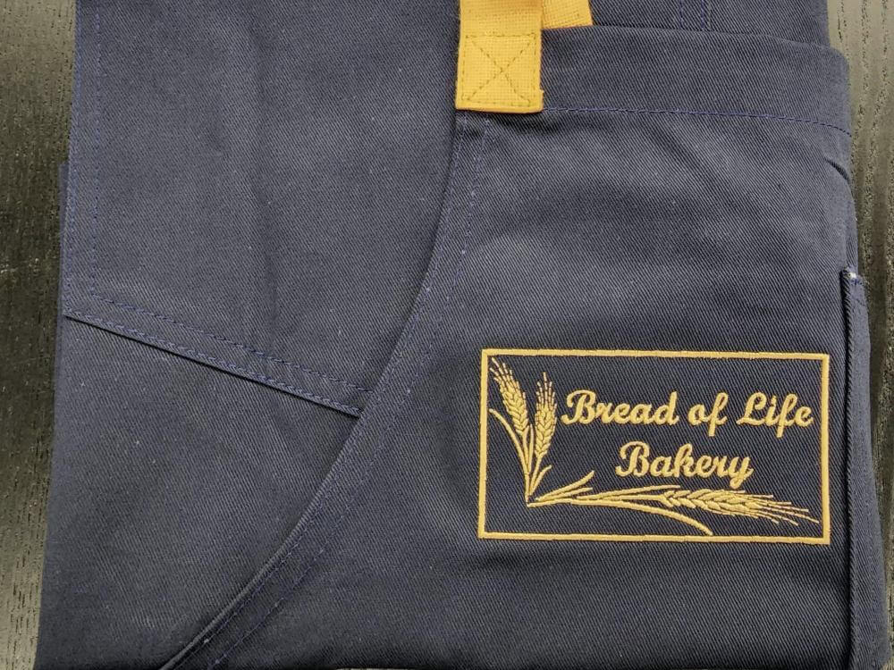 Custom Embroidered Apron For Bakery